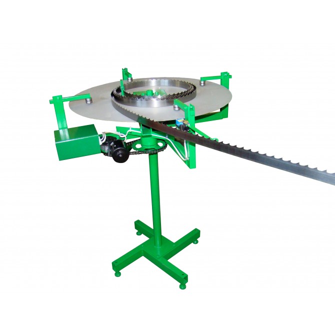 Верстат-карусель для подачі стрічкової пилки